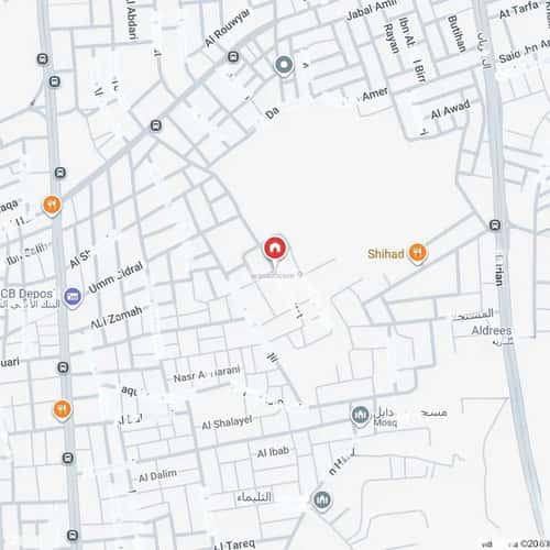 Land 1264 SQM facing South West on 10m width street اليمامة، وسط الرياض، الرياض