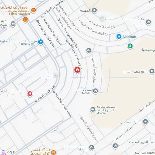 أرض 409 متر مربع جنوبية شرقية على شارع 25م المهدية، غرب الرياض، الرياض