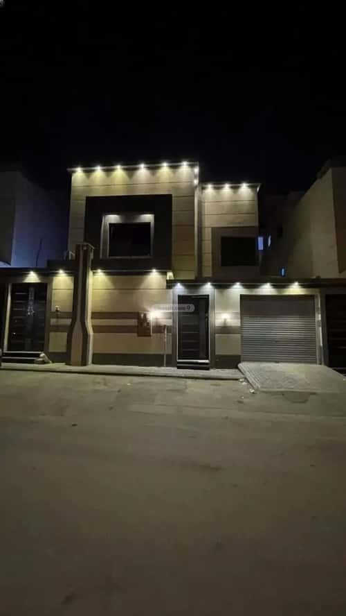Villa 242.23 SQM Facing South on 15m Width Street Twaeeq, West Riyadh, Riyadh