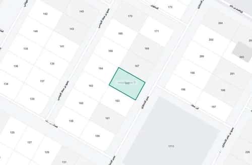 أرض 672 متر مربع جنوبية على شارع 20م الربوة، البكيرية