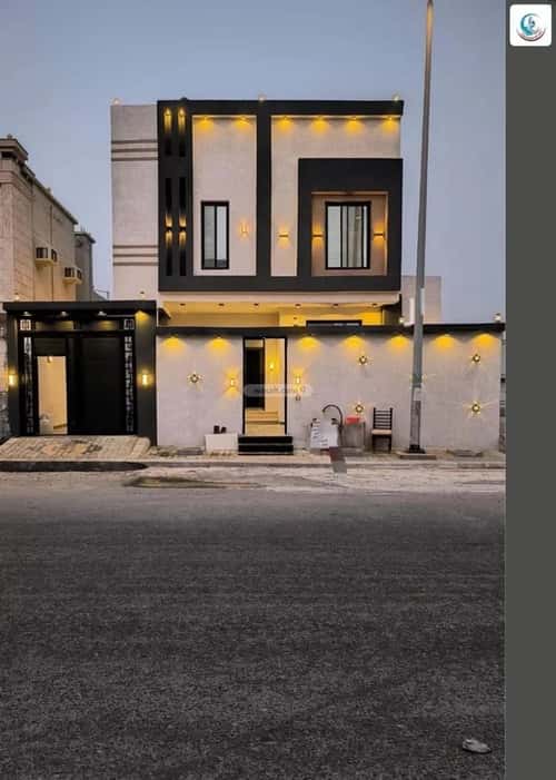 فيلا 270 متر مربع غربية على شارع 20م الفنار، الجموم - بحرة