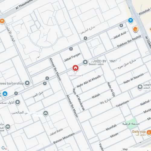 فيلا 870 متر مربع جنوبية على شارع 15م قرطبة، شرق الرياض، الرياض