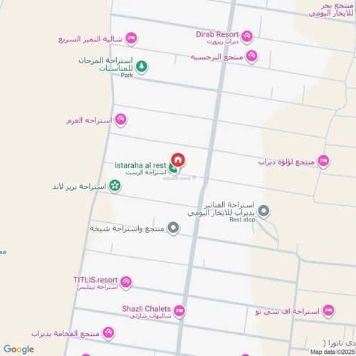 Rest House 2000 SQM Facing North on 15m Width Street Qarih Dirab, Qarih Dirab