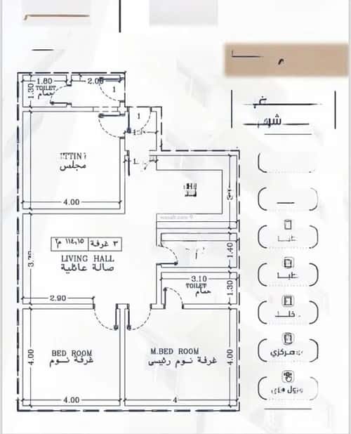 شقة بغرفتين الفيحاء، جنوب جدة، جدة