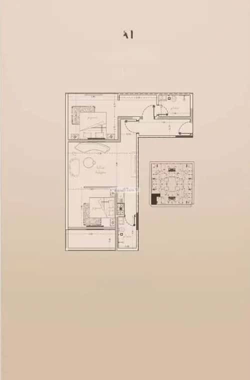 2 bedroom apartment in Al Rawdah