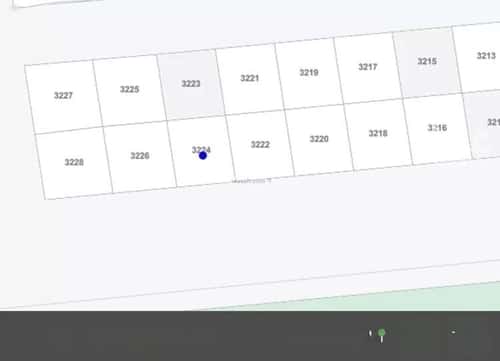 Land 449 SQM facing South on 40m width street المرجانية، رابغ
