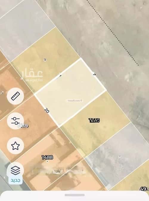 أرض 600 متر مربع شرقية على شارع 40م العاقول، المدينة المنورة