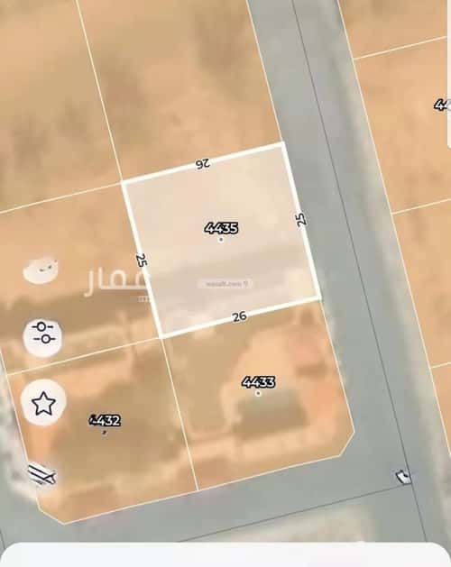 Land 650 SQM Facing East on 14m Width Street Al Dawadmi, Madinah