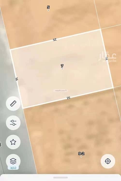أرض 400 متر مربع غربية على شارع 16م السد، المدينة المنورة