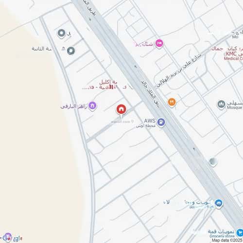 Villa 413 SQM Facing North West on 25m Width Street Al Haya Industrial, Madinah