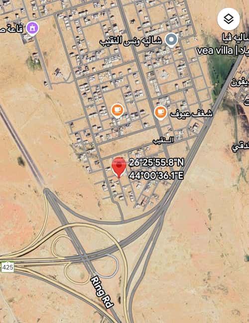 أرض 275 متر مربع غربية على شارع 18م النقيب الشمالي، بريدة