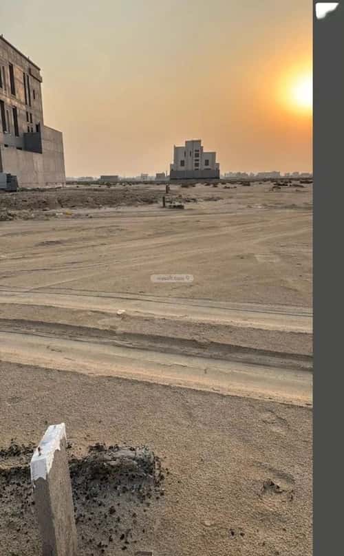 Land 292 SQM facing West on 15m width street البحيرات، شمال جدة، جدة