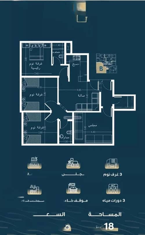 Apartment with 4 Bedrooms Al Naseem, South Jeddah, Jeddah