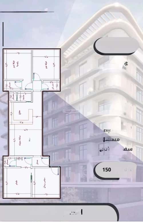 Apartment with 4 Bedrooms Al Wahah, East Jeddah, Jeddah