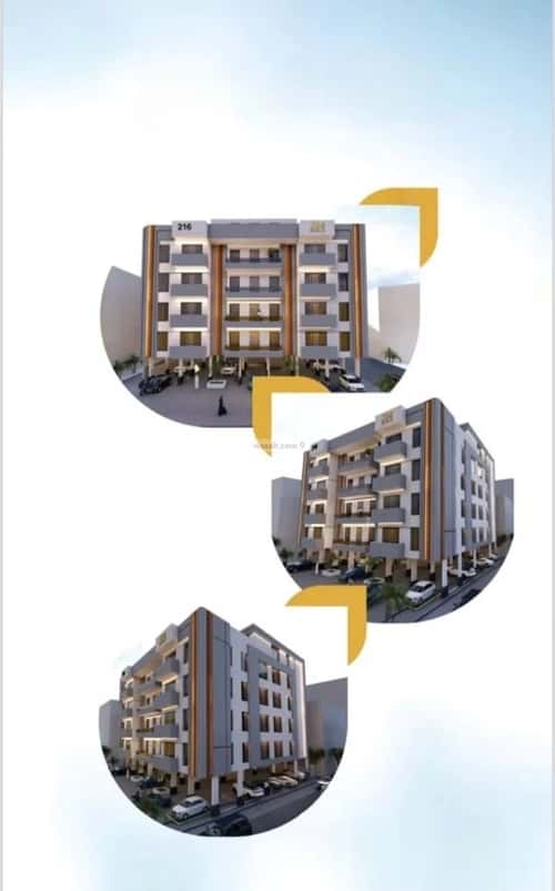 Apartment with 3 bedrooms حكومي1، شمال جدة، جدة