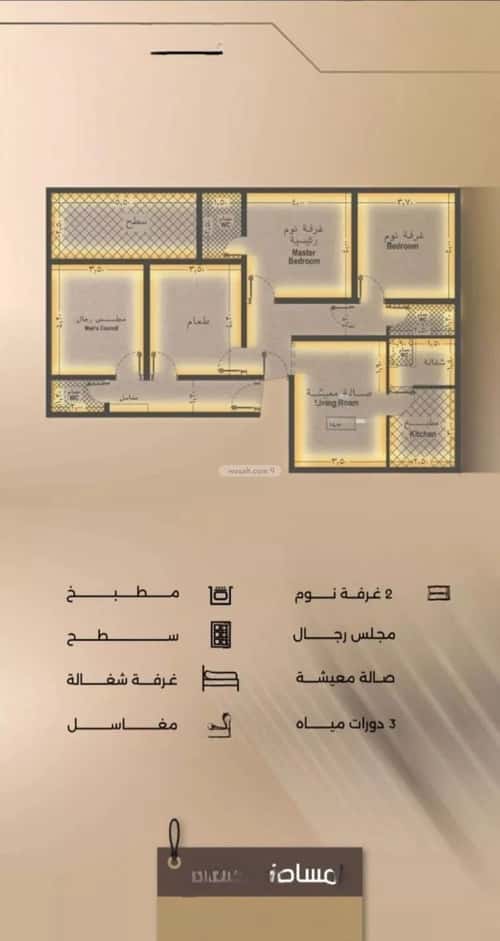 شقة ب 4 غرف الفيصلية، شمال جدة، جدة