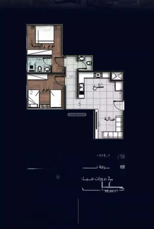 Apartment with 2 Bedrooms Meshrefah, North Jeddah, Jeddah