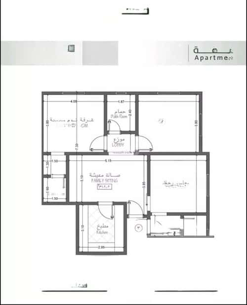 Apartment with 3 Bedrooms Al Rabbwah, North Jeddah, Jeddah