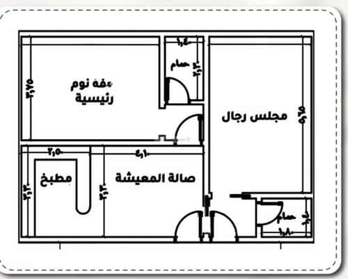 Apartment with 2 Bedrooms Al Thagur, South Jeddah, Jeddah