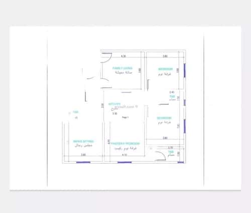 شقة 4 غرف في النزهة