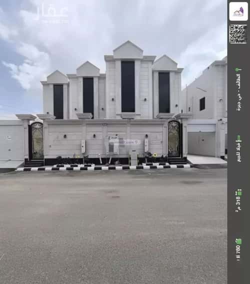 Villa 318 SQM Facing East on 15m Width Street Al Wasat District, Alttayif