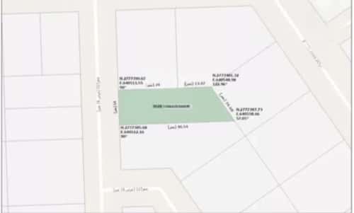 أرض 588.0900268554688 متر مربع جنوبية على شارع 15م الخير، شمال الرياض، الرياض