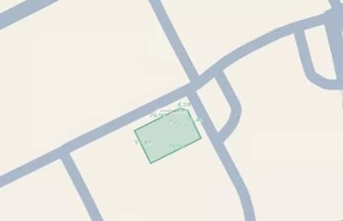 أرض 575.9 متر مربع شمالية شرقية على شارع 10م مريخ، شرق جدة، جدة