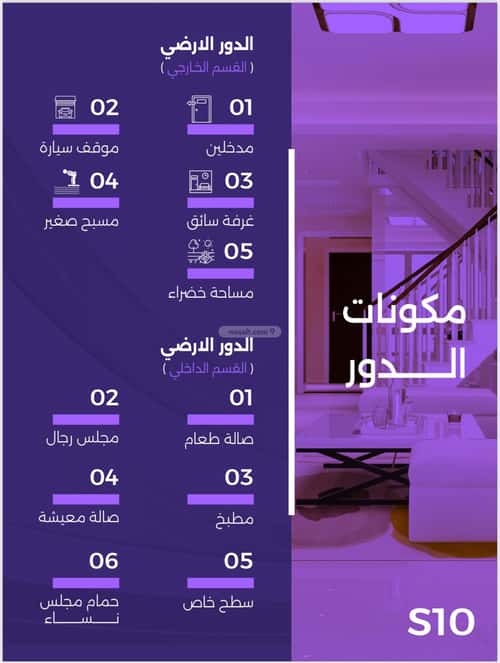 فيلا 337 متر مربع شمالية على شارع 15م الزهراء، شمال جدة، جدة