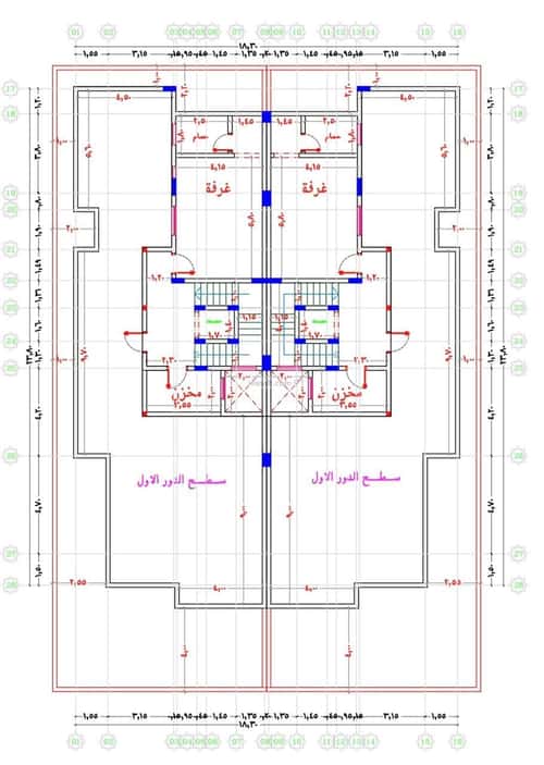 Villa 307 SQM Facing South on 25m Width Street Alshamehalgadeed, Makkah Al Mukarramah