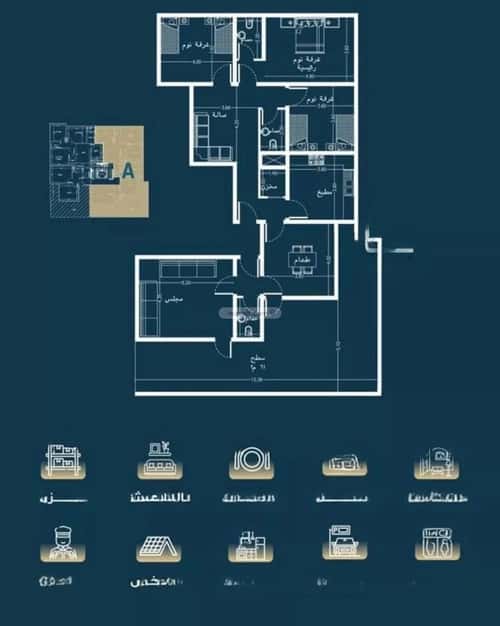 شقة ب 3 غرف النسيم، جنوب جدة، جدة