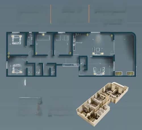 شقة ب 5 غرف السلامة، شمال جدة، جدة