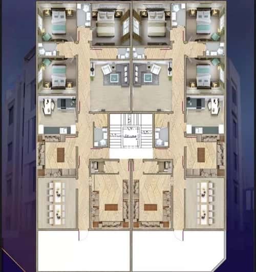 شقة ب 4 غرف مريخ، شرق جدة، جدة