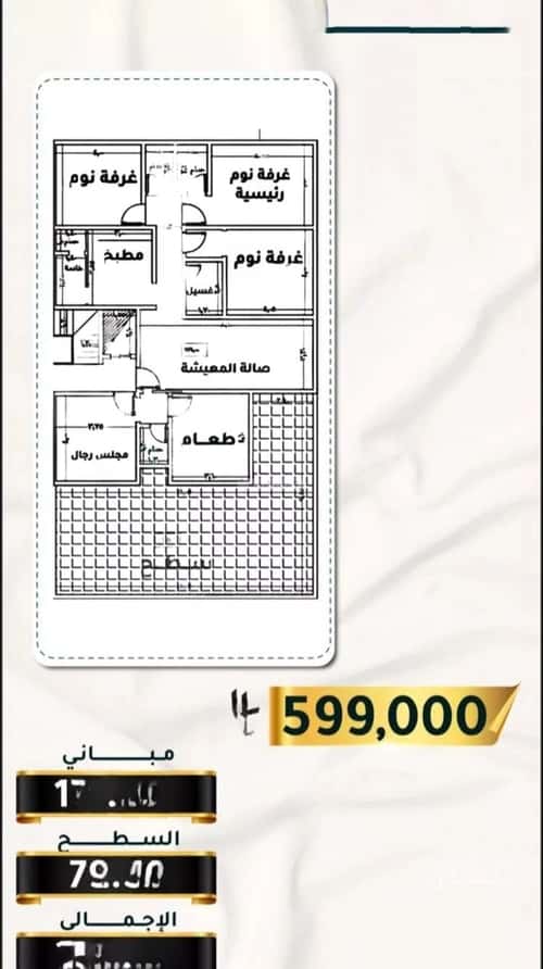 شقة ب 5 غرف الثغر، جنوب جدة، جدة