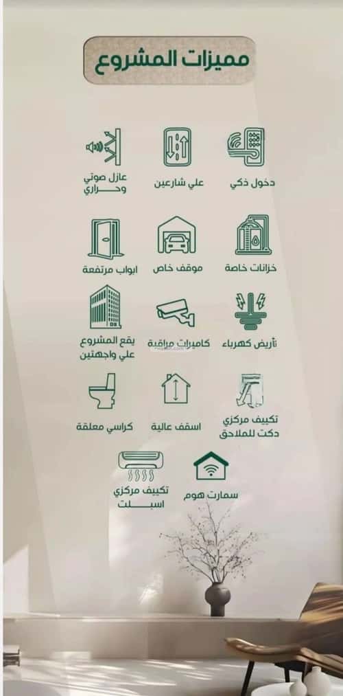 شقة بغرفتين الحمراء، شمال جدة، جدة