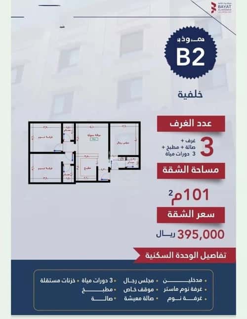 Apartment with 3 Bedrooms Al Naseem, South Jeddah, Jeddah