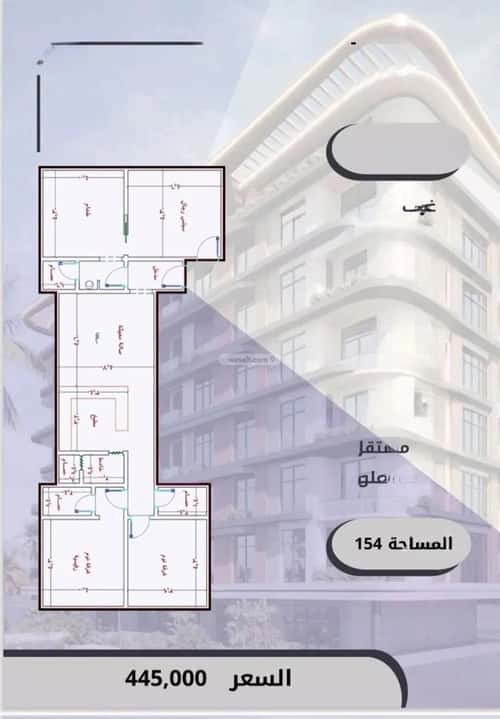 شقة ب 4 غرف الواحة، شرق جدة، جدة