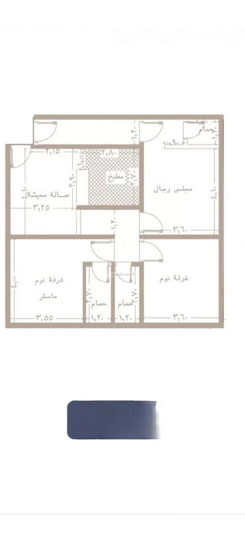 شقة ب 3 غرف المروة، شمال جدة، جدة