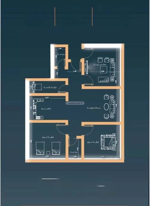 Apartment with 4 Bedrooms Al Nuzha, North Jeddah, Jeddah