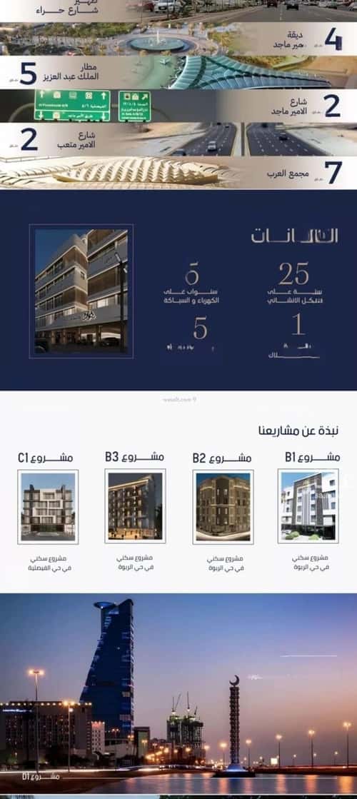 شقة ب 3 غرف المروة، شمال جدة، جدة