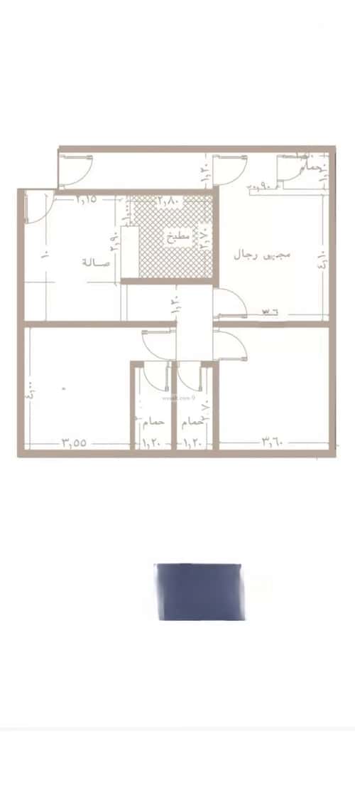 شقة ب 3 غرف المروة، شمال جدة، جدة