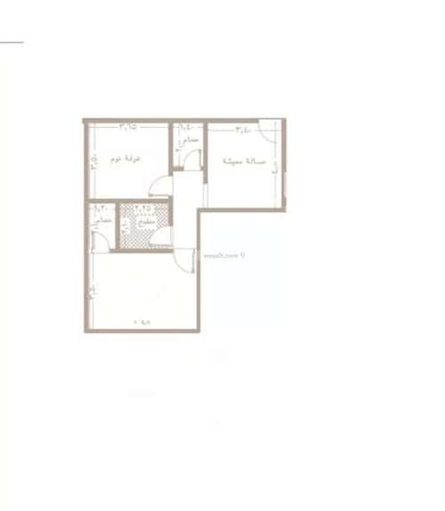 شقة بغرفتين المروة، شمال جدة، جدة