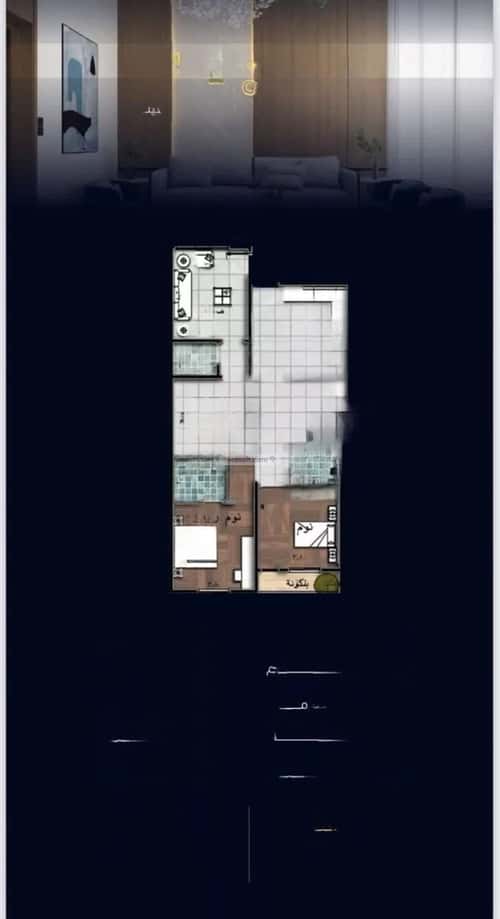 شقة بغرفتين مشرفة، شمال جدة، جدة