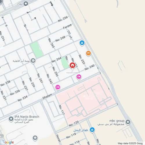 Villa 224 SQM Facing South on 15m Width Street An-Narjis, North Riyadh, Riyadh