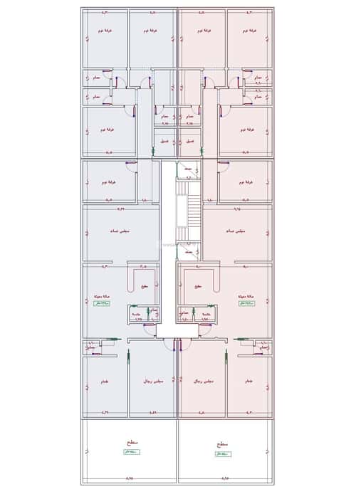 شقة ب 7 غرف الجامعة، جنوب جدة، جدة