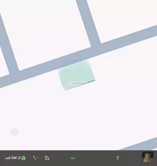 أرض 437 متر مربع شرقية على شارع 20م مخطط رقم 0824، الجلة