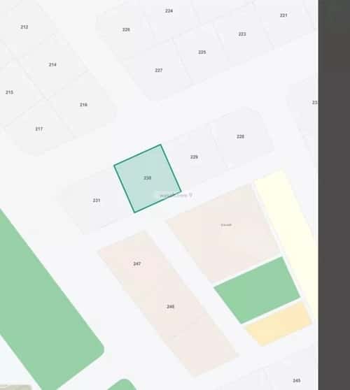 أرض 625 متر مربع الدانة، لبخة