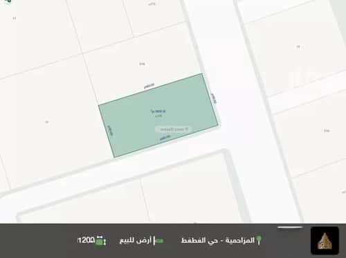 أرض 1200 متر مربع شرقية على شارع 30م مخطط رقم 0832، الجلة