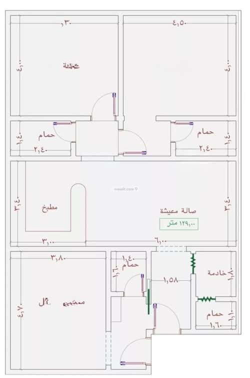 Apartment with 3 Bedrooms Al Jamea|Ah, South Jeddah, Jeddah