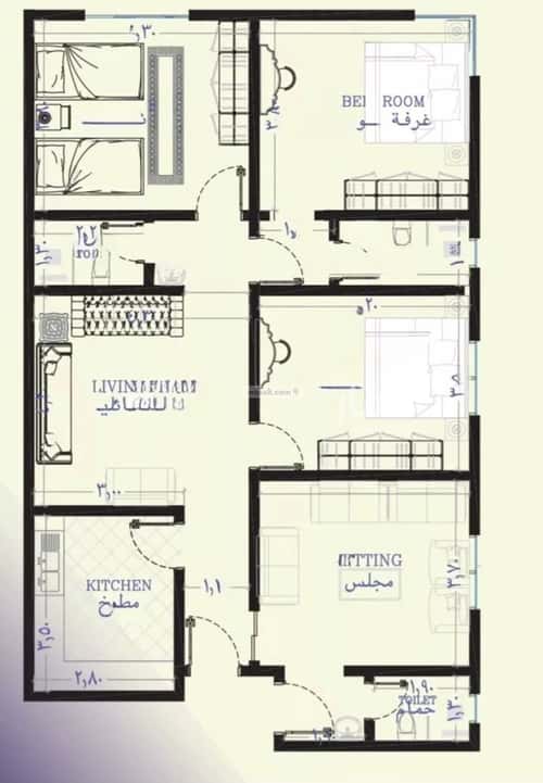 Apartment with 4 Bedrooms Al Safa, North Jeddah, Jeddah