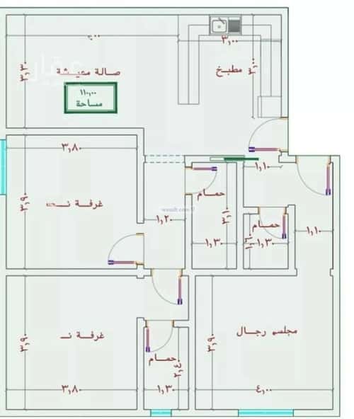 3 bedroom apartment in As Sawari
